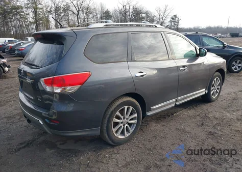 2013 Nissan Pathfinder Sl из США, поврежденный, VIN 5N1AR2MM9DC609770